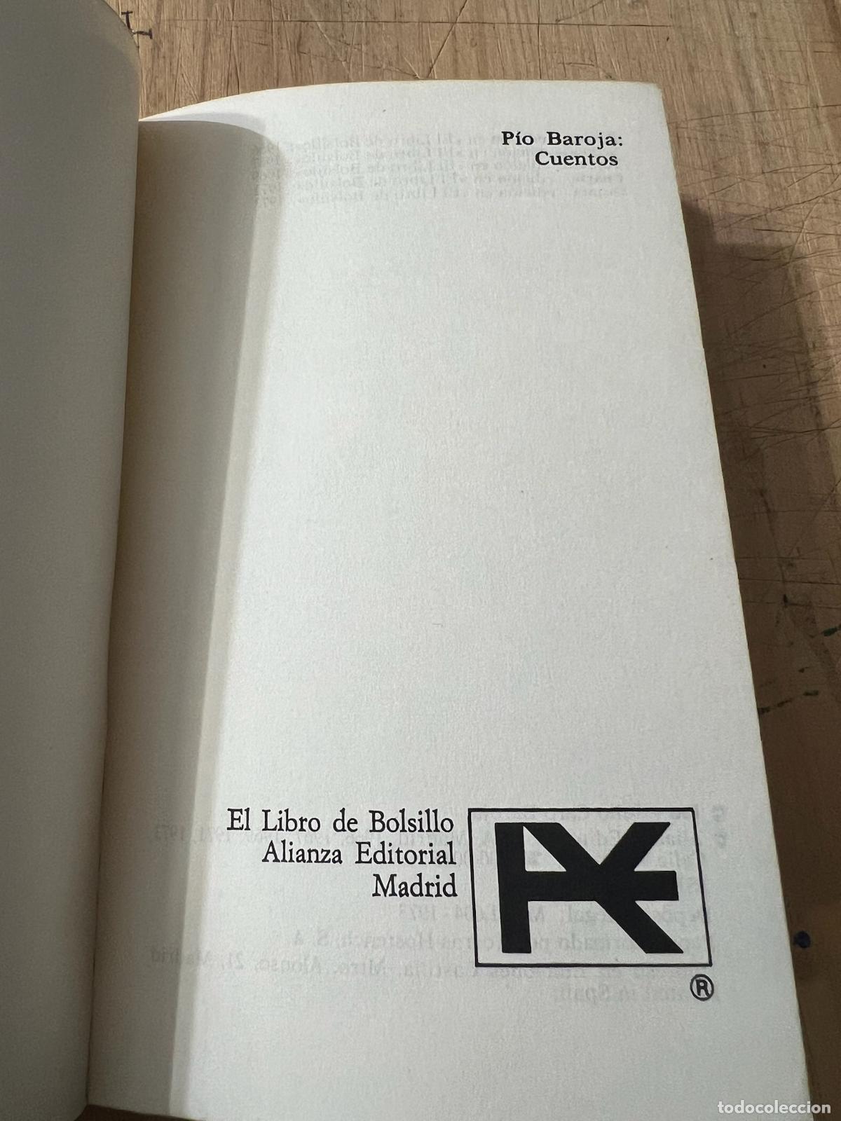 Libros de segunda mano: Cuentos - P&iacute;o Baroja - Foto 5