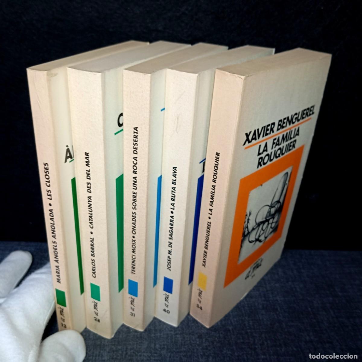 Libros de segunda mano: Lot 5 Llibres Narrativa Catalana - Llibres a m&agrave; (Edicions Destino / Edicions 62, Anys 80)