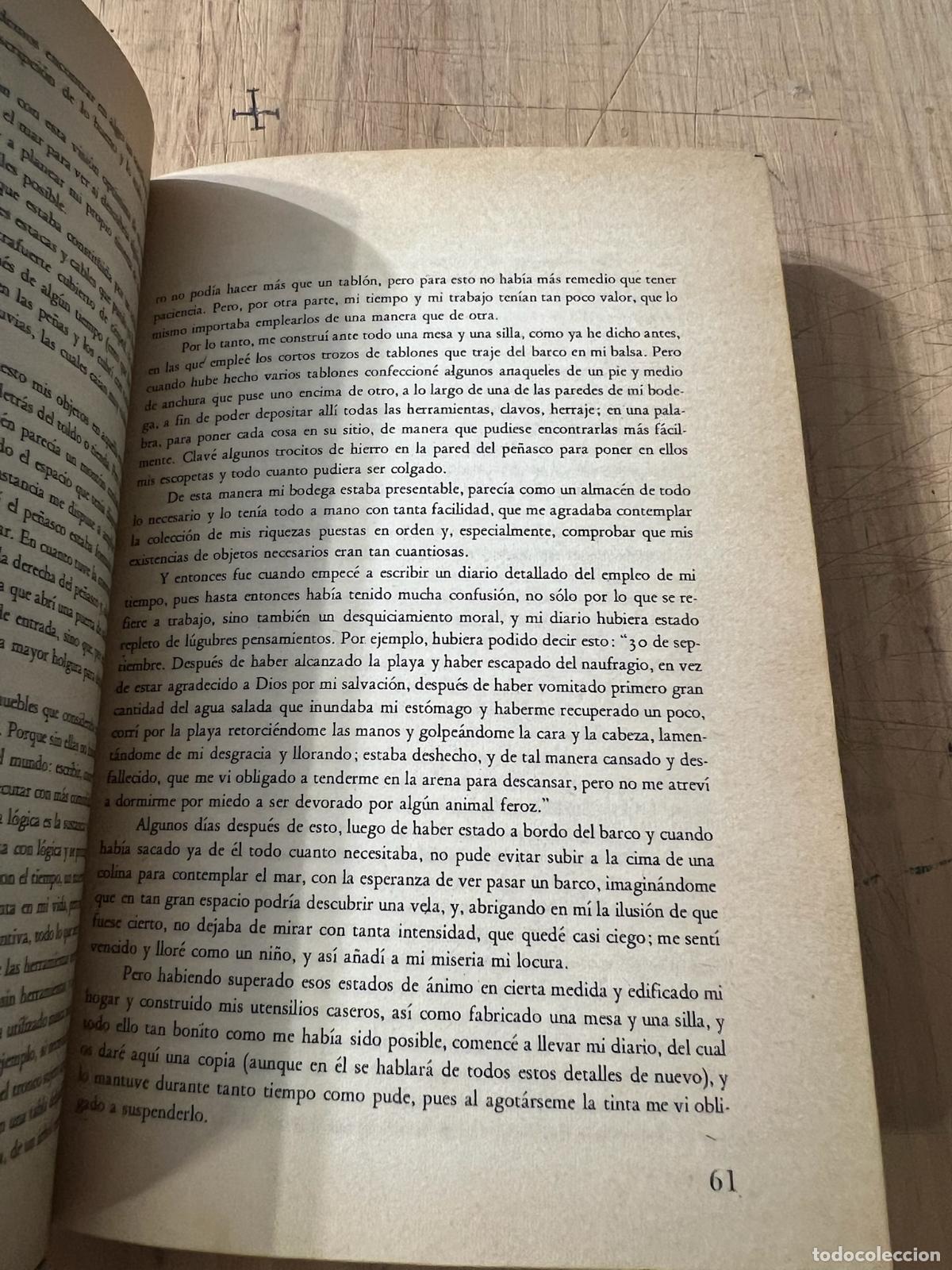 Libros de segunda mano: Robinson crusoe - Daniel Dafoe - Foto 2