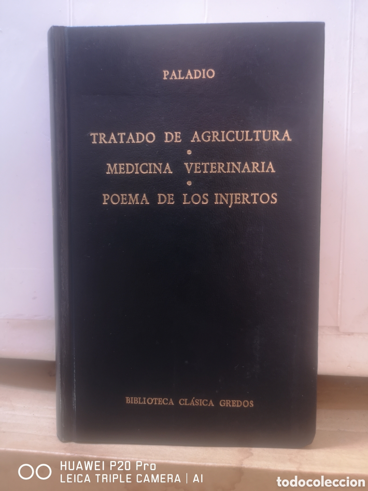 Libros de segunda mano: TRATADO DE AGRICULTURA / MEDICINA VETERINARIA / POEMA DE LOS INJERTOS de PALADIO