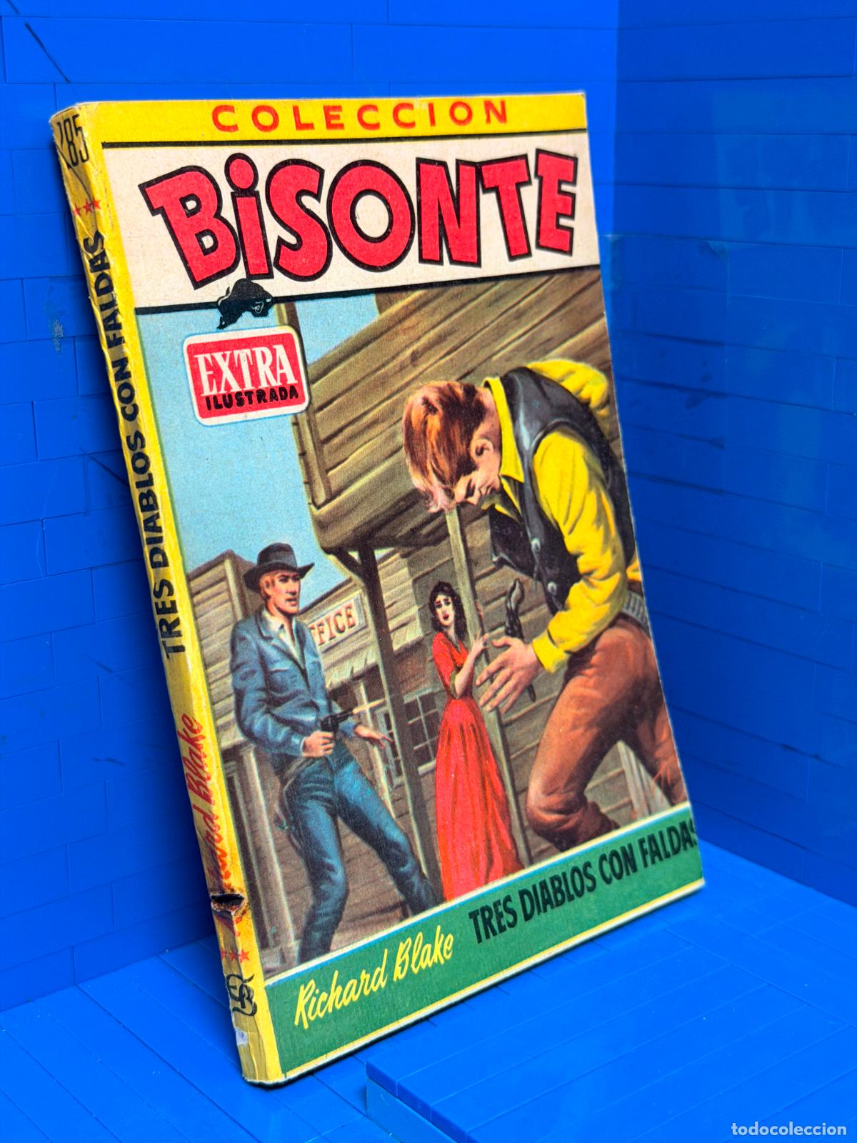 Libros de segunda mano: TRES DIABLOS CON FALDAS &ndash; COLECCION BISONTE &ndash; ED. BRUGUERA