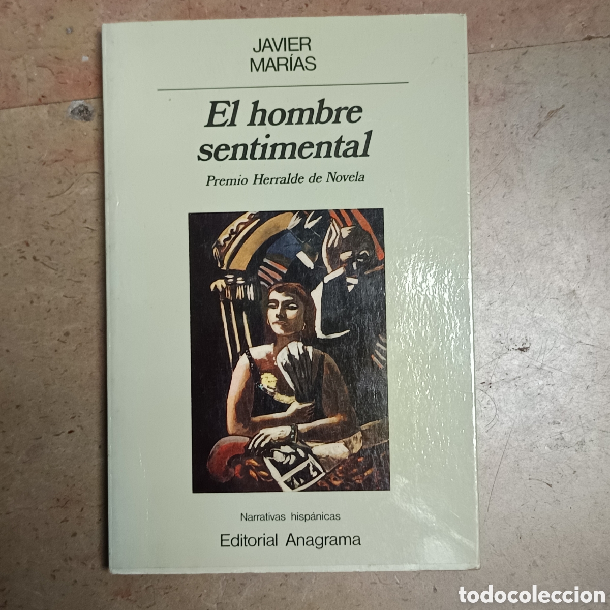 Libros de segunda mano: El hombre sentimental. Javier Mar&iacute;as. Firmado