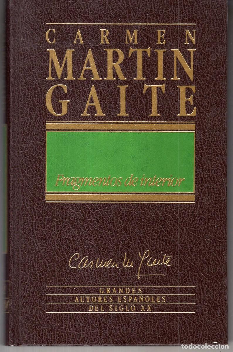 Libros de segunda mano: FRAGMENTOS DE INTERIOR (CARMEN MARTIN GAITE) ED. ORBIS - CARTONE - BUEN ESTADO - OFI15J