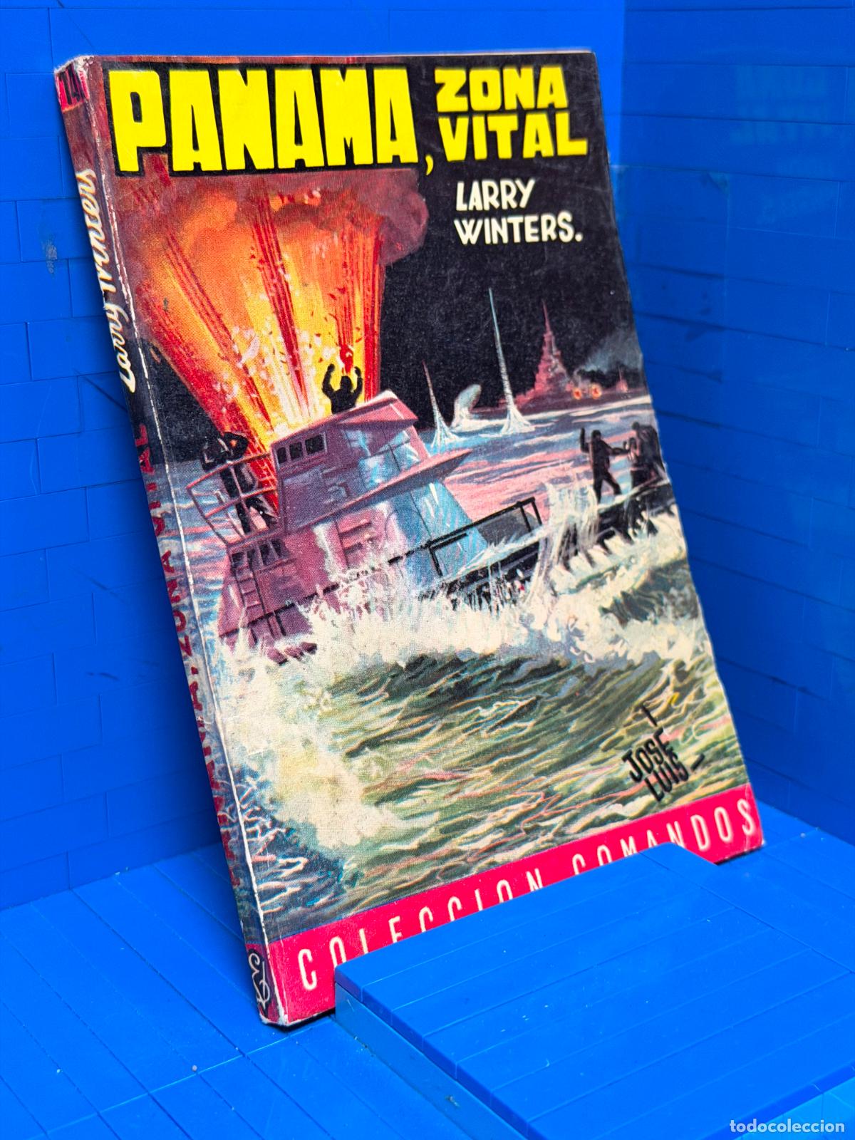 Gebrauchte B&uuml;cher: PANAMA, ZONA VITAL &ndash; COMANDOS N&ordm; 149 &ndash; ED. VALENCIANA &ndash; LARRY WINTERS