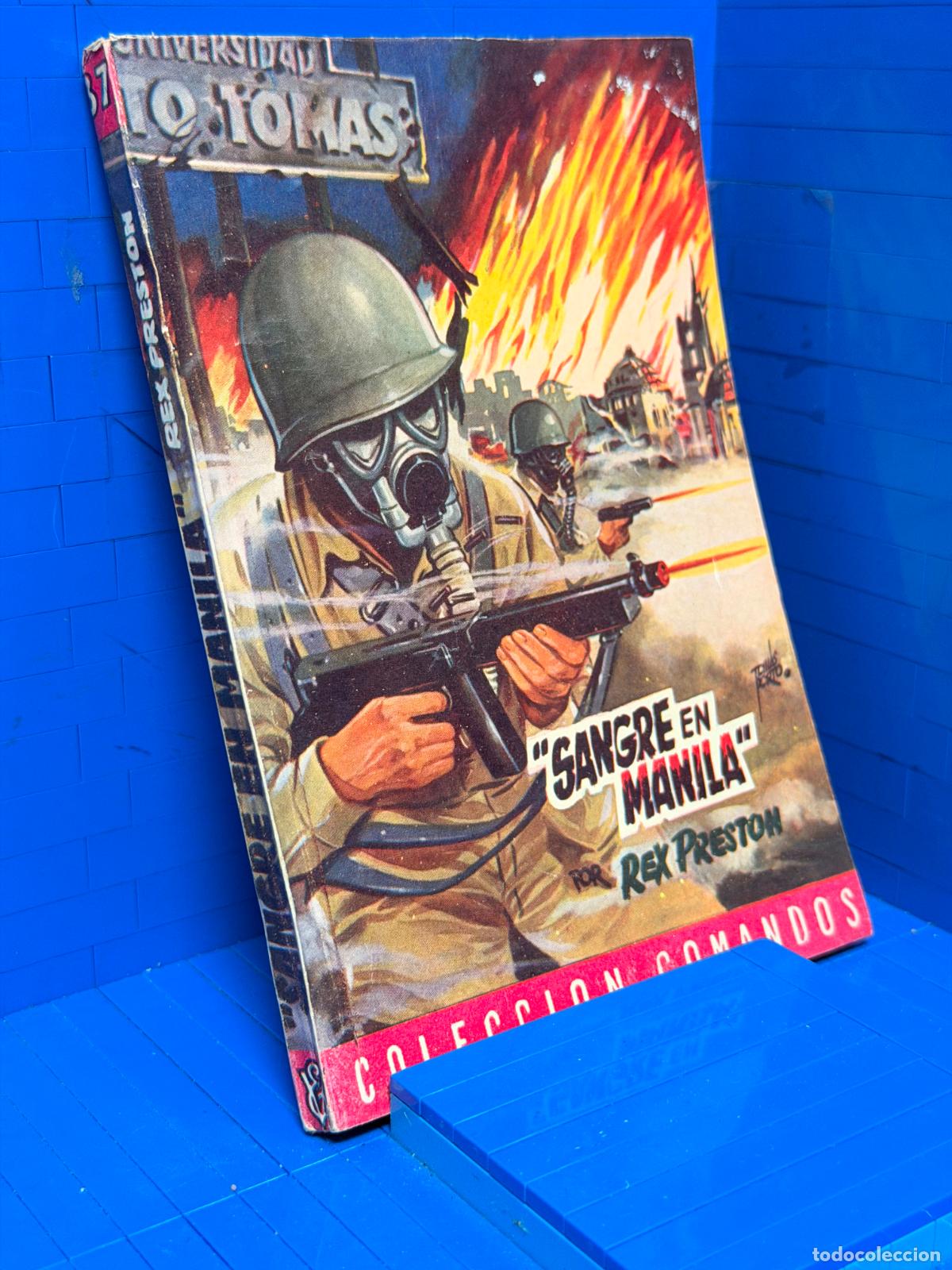 Gebrauchte B&uuml;cher: SANGRE EN MANILA &ndash; COMANDOS N&ordm; 37 &ndash; ED. VALENCIANA &ndash; REX PRESTON