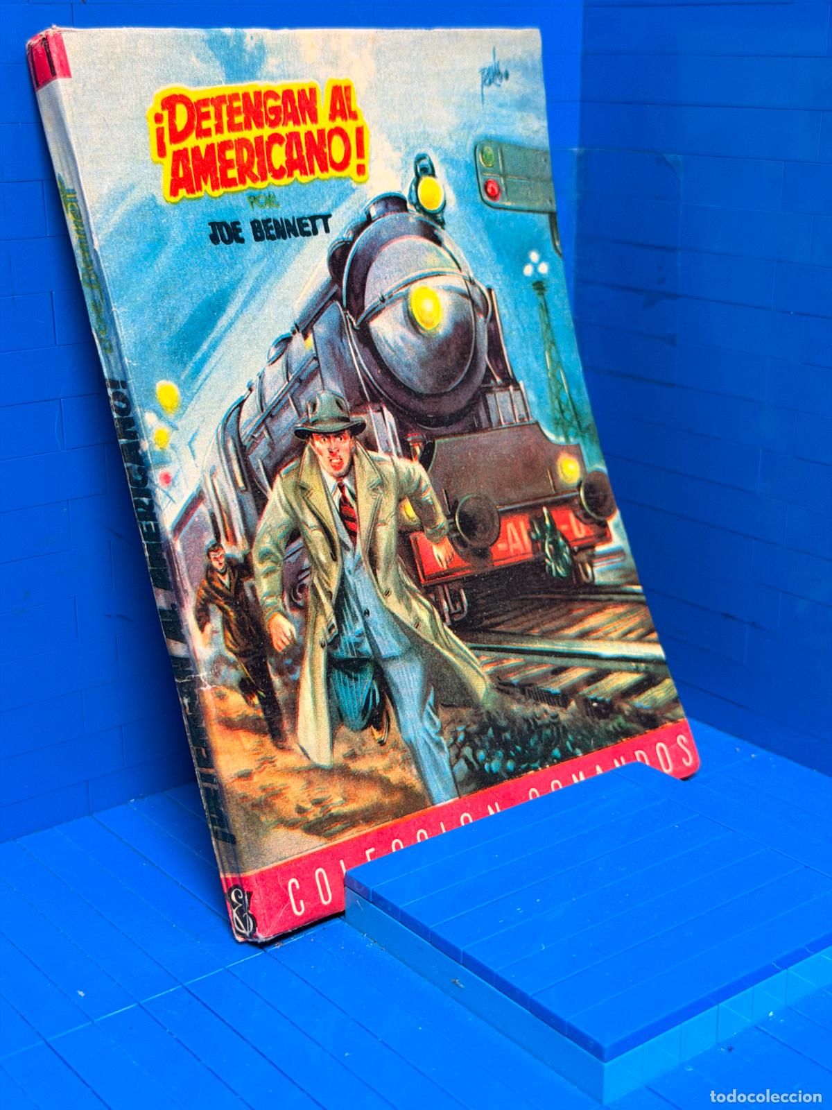Livres d'occasion: DETENGAN AL AMERICANO &ndash; COMANDOS N&ordm; 71 &ndash; ED. VALENCIANA &ndash; JOE BENNETT