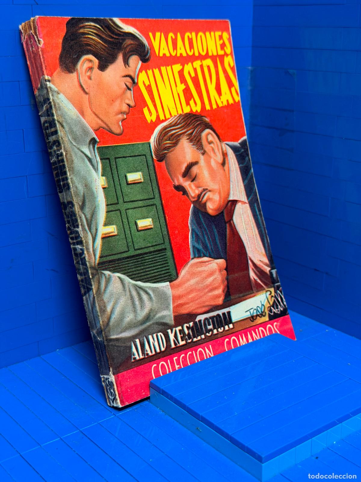 Livres d'occasion: VACACIONES SINIESTRAS &ndash; COMANDOS N&ordm; 207 &ndash; ED. VALENCIANA &ndash; ALAN KENSINGTON