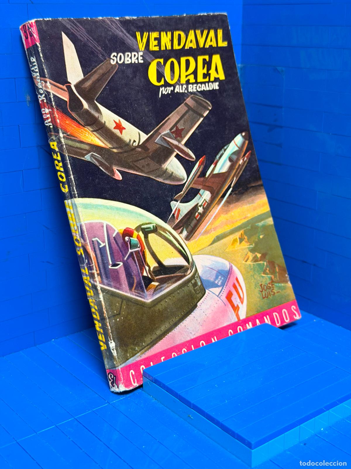 Livres d'occasion: VENDAVAL SOBRE COREA &ndash; COMANDOS N&ordm; 95 &ndash; ED. VALENCIANA &ndash; ALF REGALDI