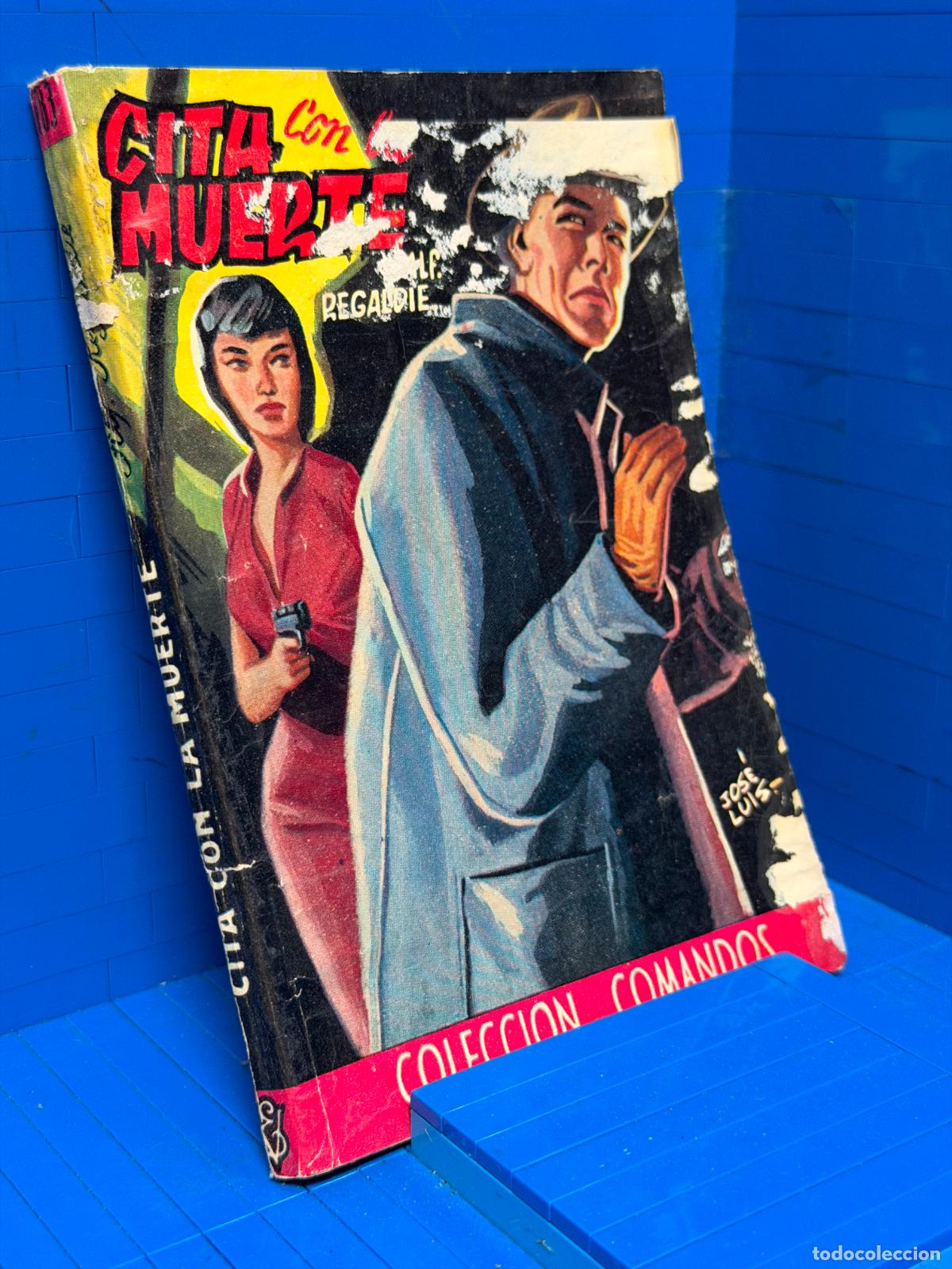 Livres d'occasion: CITA CON LA MUERTE &ndash; COMANDOS N&ordm; 183 &ndash; ED. VALENCIANA &ndash; ALF REGALDI