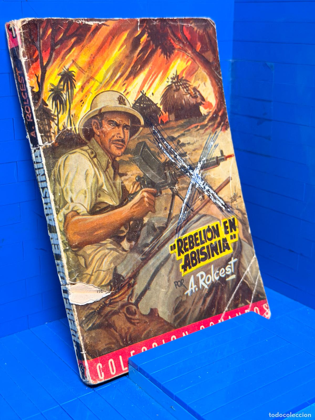 Libros de segunda mano: REBELION EN ABYSSINIA &ndash; COMANDOS N&ordm; 31 &ndash; ED. VALENCIANA &ndash; A ROLZEST
