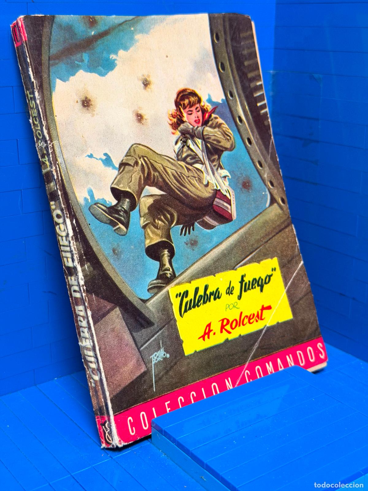 Libros de segunda mano: CULEBRA DE FUEGO &ndash; COMANDOS N&ordm; 101 &ndash; ED. VALENCIANA &ndash; A ROLZEST
