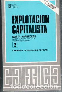 Libri di seconda mano: Explotaci&oacute;n capitalista, Marta Harnecker. Cuaderno de Educaci&oacute;n Popular 2