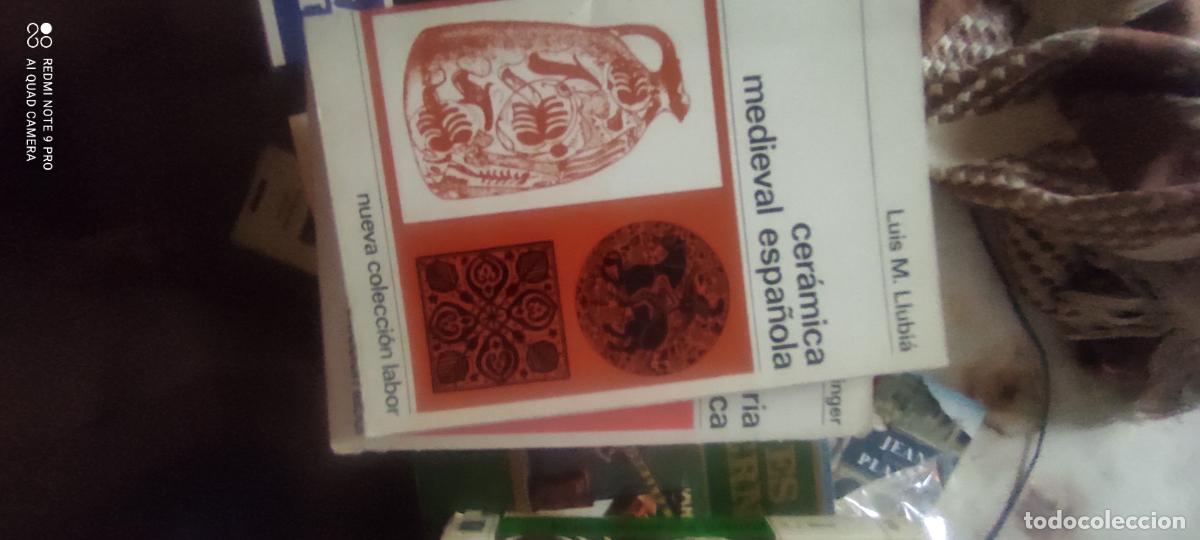 Libros de segunda mano: CERAMICA MEDIEVAL ESPA&Ntilde;OLA - LUIS M. LLUBIA / NUEVA COLECCION LABOR