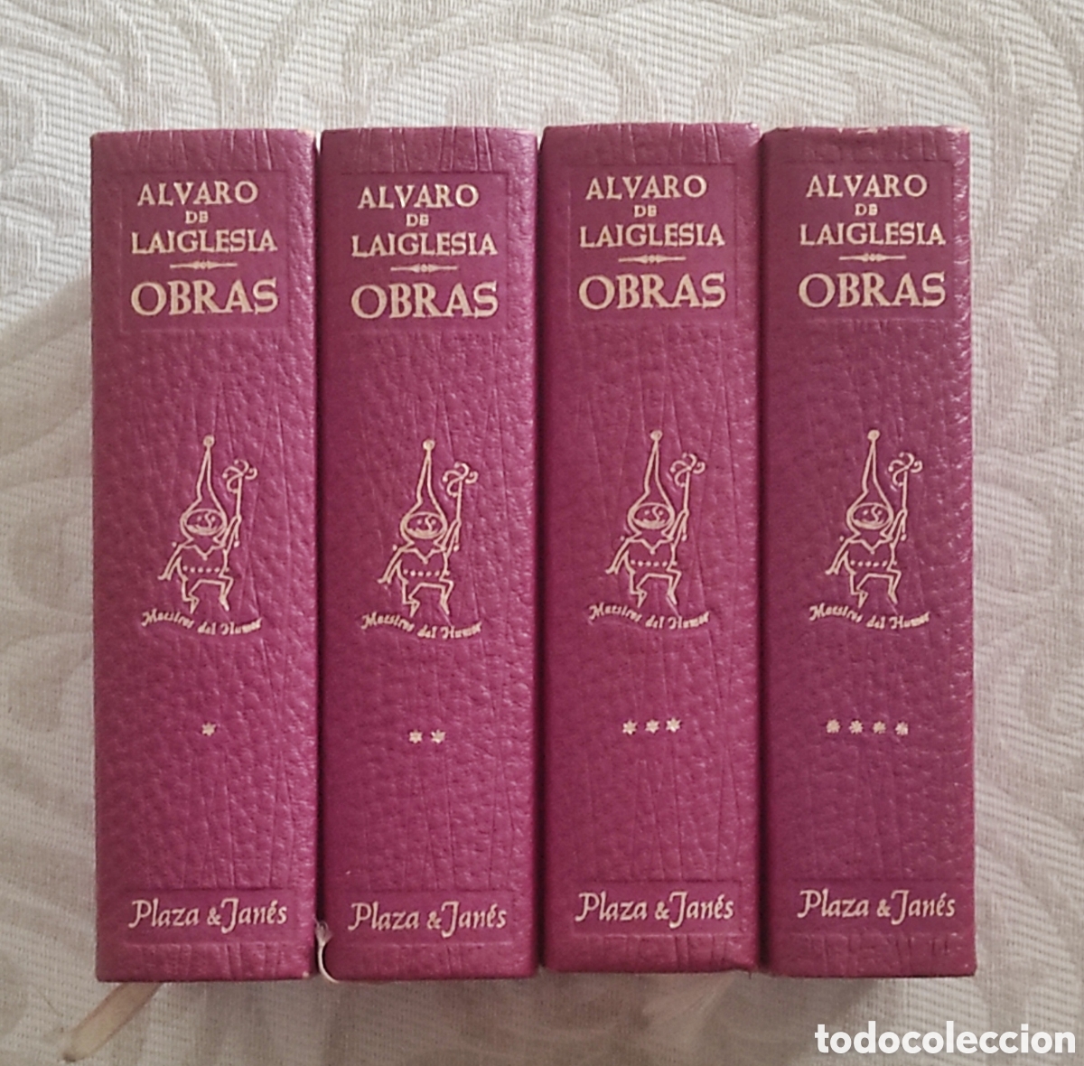 Libros de segunda mano: OBRAS DE &Aacute;LVARO DE LA IGLESIA - COLECCI&Oacute;N MAESTROS DEL HUMOR - PLAZA & JANES 1975