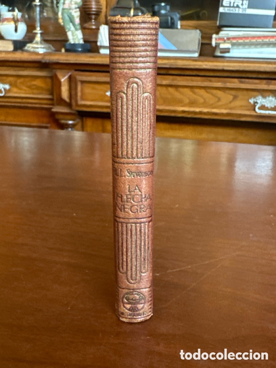 Libros de segunda mano: LA FLECHA NEGRA. ROBERT L. STEVENSON. CRISOL N&ordm; 54. ED. AGUILAR. 1944