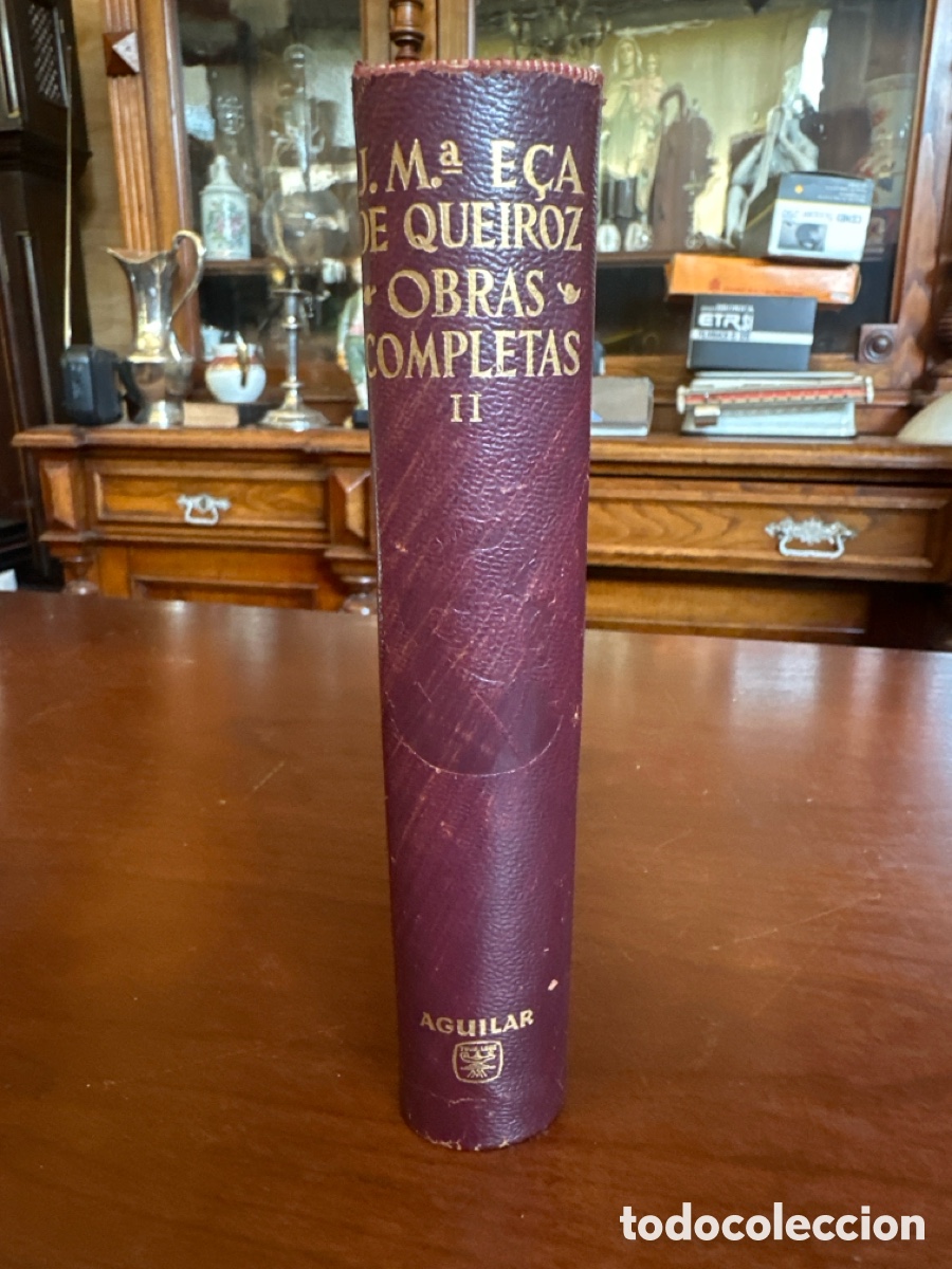 Libros de segunda mano: J. M&ordf; E&Ccedil;A DE QUEIROZ. OBRAS COMPLETAS II AGUILAR 1964