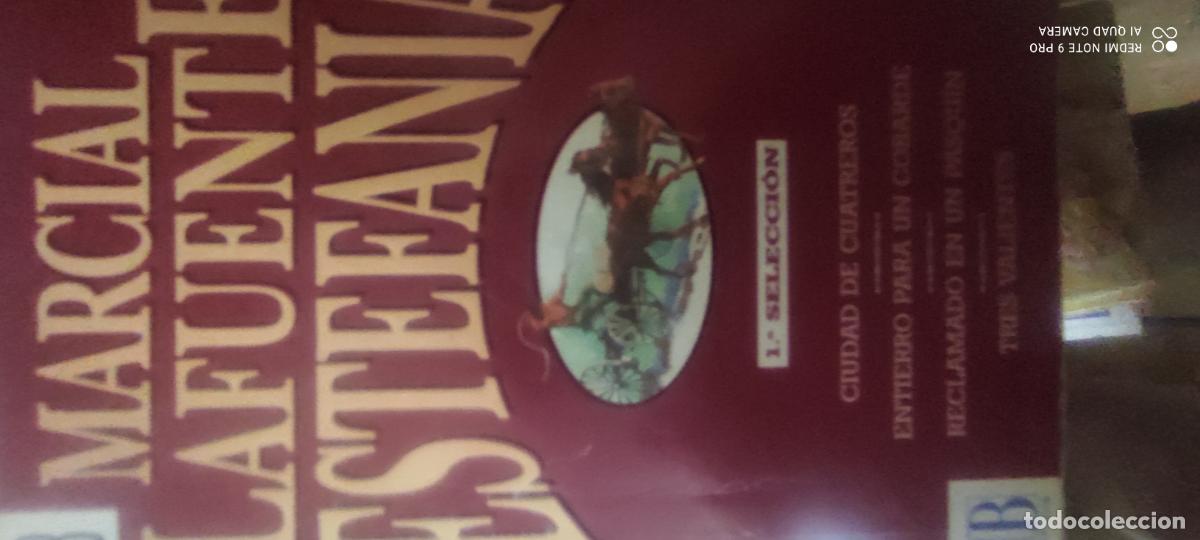 Libros de segunda mano: PRIMERA SELECCION (MARCIAL LAFUENTE ESTEFANIA) CIUDAD DE CUATREROS - TRES VALIENTES - ETC