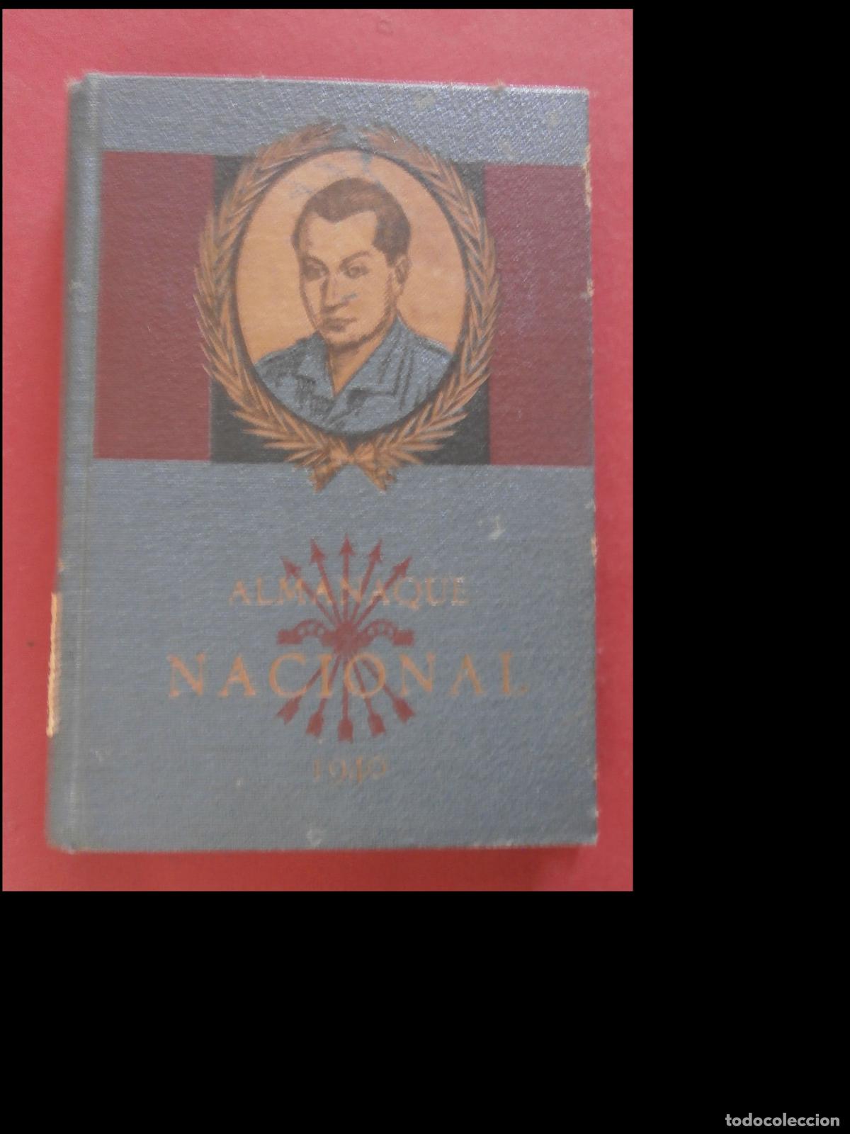 Libros de segunda mano: Agenda Nacional 1940. Agenda de Bolsillo de los Escolares Espa&ntilde;oles