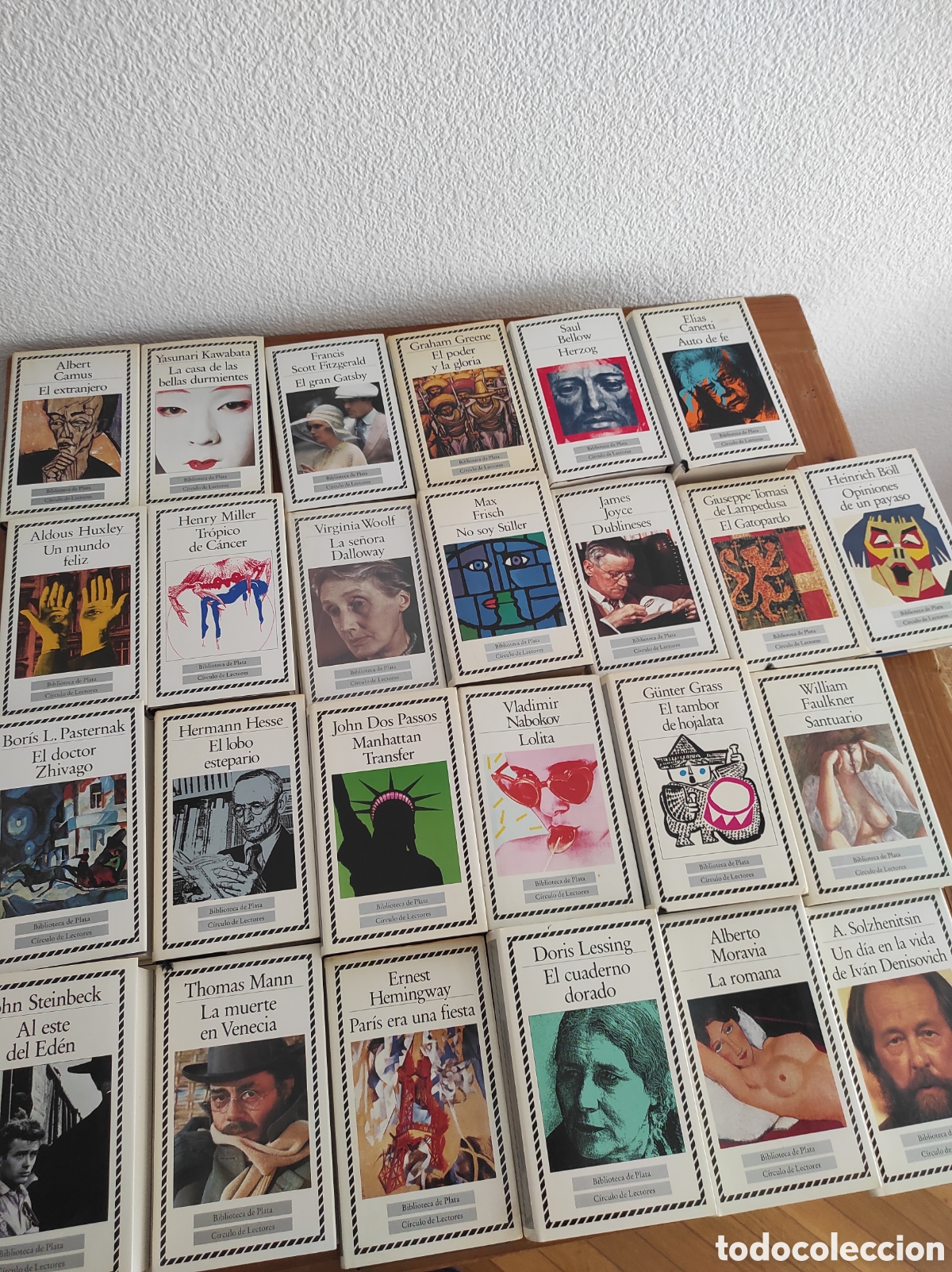 Libros de segunda mano: Biblioteca de Plata completa 25 vols. Circulo de lectores. Seleccionada por Mario Vargas Llosa