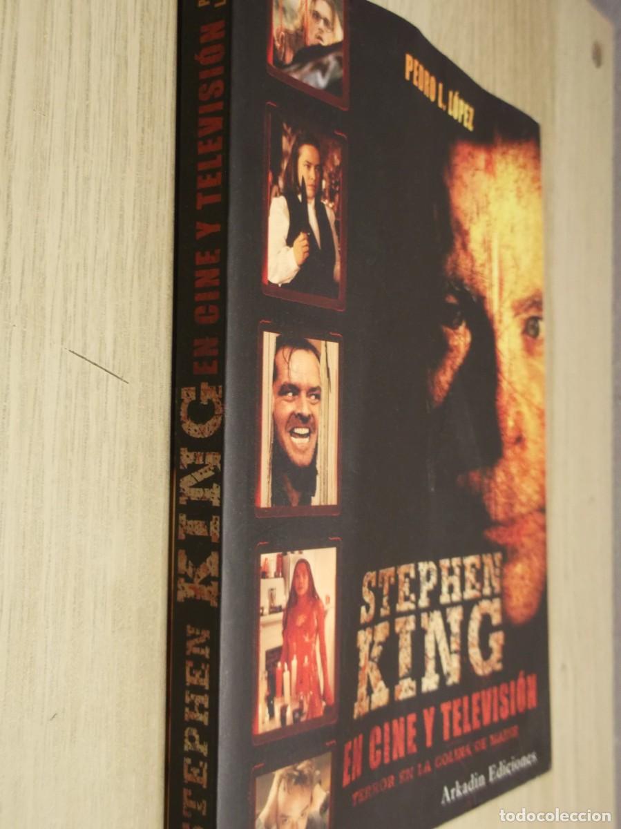 Libros de segunda mano: STEPHEN KING EN CINE Y TELEVISION de Pedro Luis L&oacute;pez Mart&iacute;nez -Tapa blanda