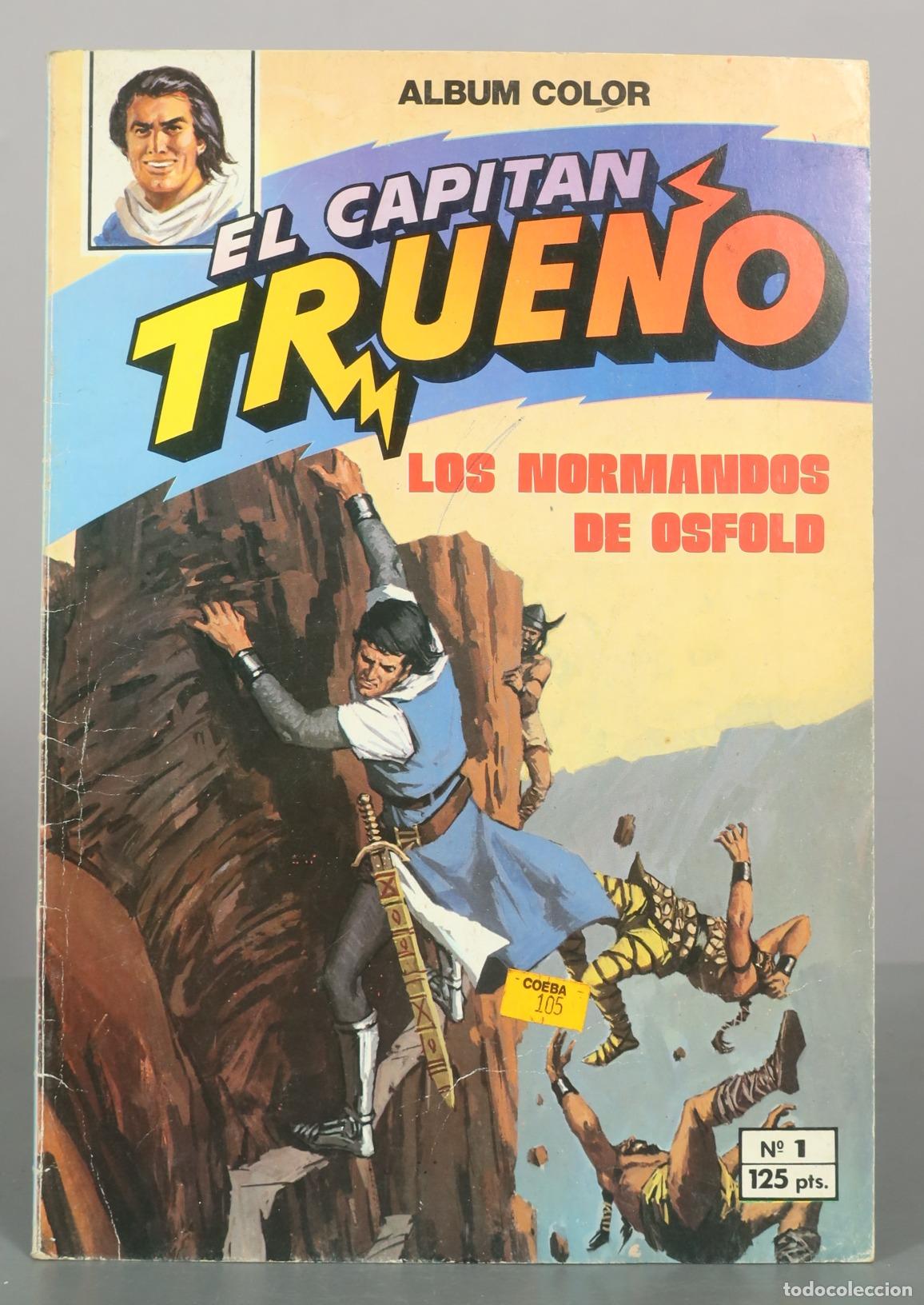 Libros de segunda mano: &Aacute;lbum Color El Capit&aacute;n Trueno - Los normandos de Osfold - V&iacute;ctor Mora, Ambr&oacute;s - Editorial Bruguera