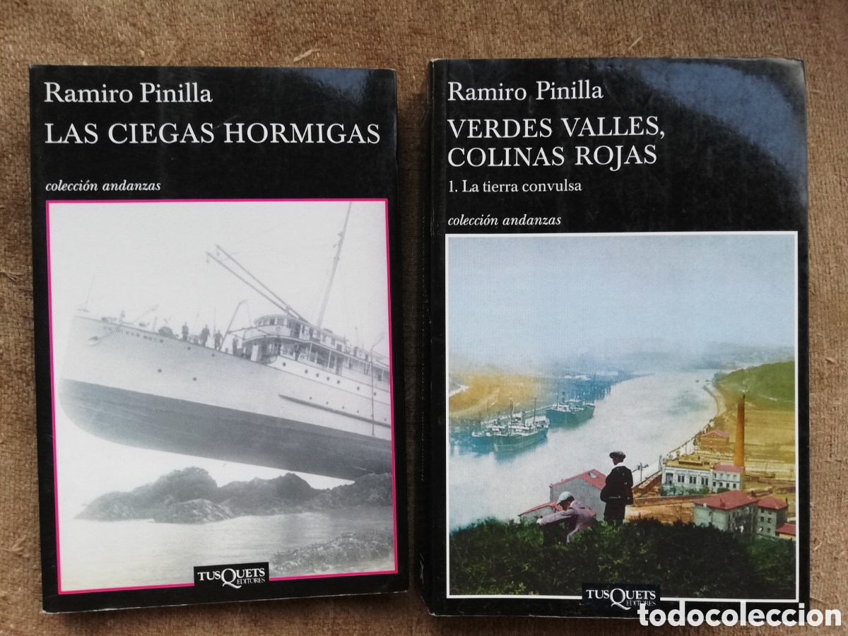Libri di seconda mano: Lote Ramiro Pinilla. Las ciegas hormigas y Verdes valles, colinas rojas. 1. La tierra convulsa