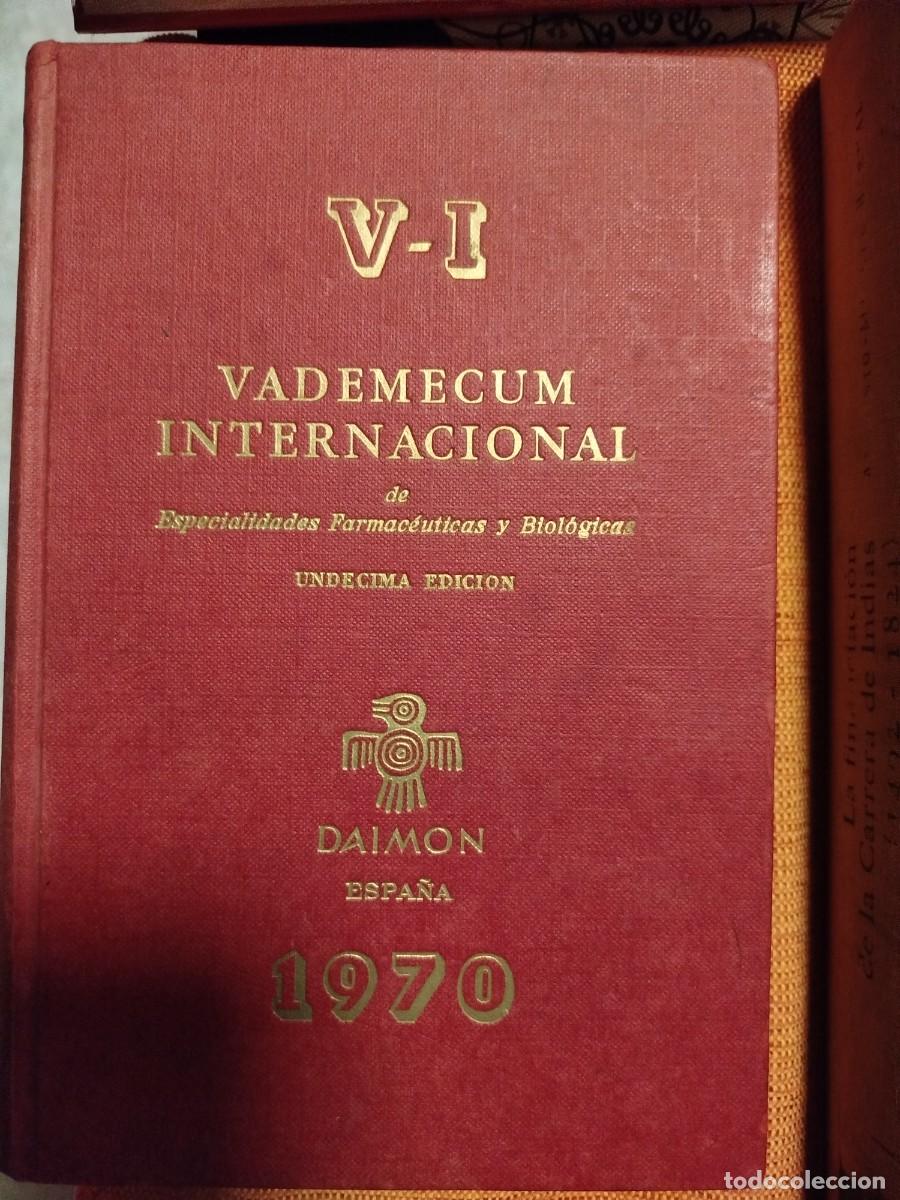 Libros de segunda mano: Vadem&eacute;cum internacional de especialidades farmac&eacute;uticas y biol&oacute;gicas 1970