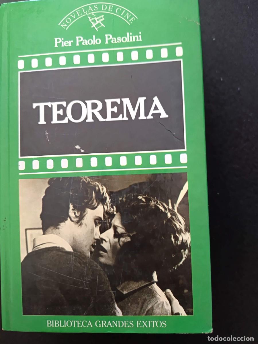 Libros de segunda mano: PIER PAOLO PASOLINI: TEOREMA. BIBLIOTECA GRANDES &Eacute;XITOS. NOVELAS DE CINE