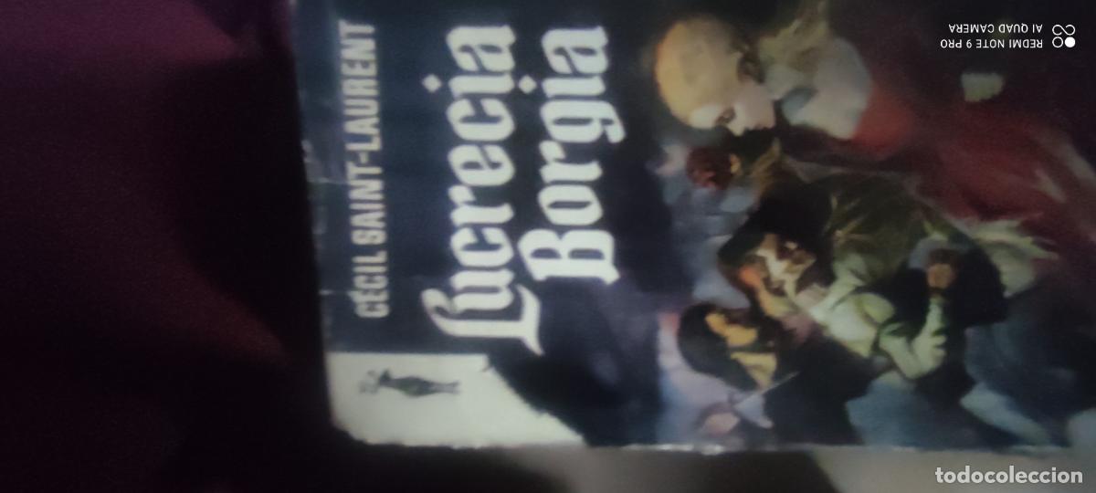 Libros de segunda mano: Saint Laurent. Lucrecia Borgia