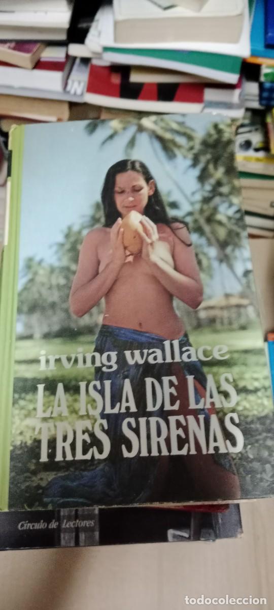 Libros de segunda mano: LA ISLA DE LAS TRES SIRENAS IRVING WALLACE LIBRO G-FORT