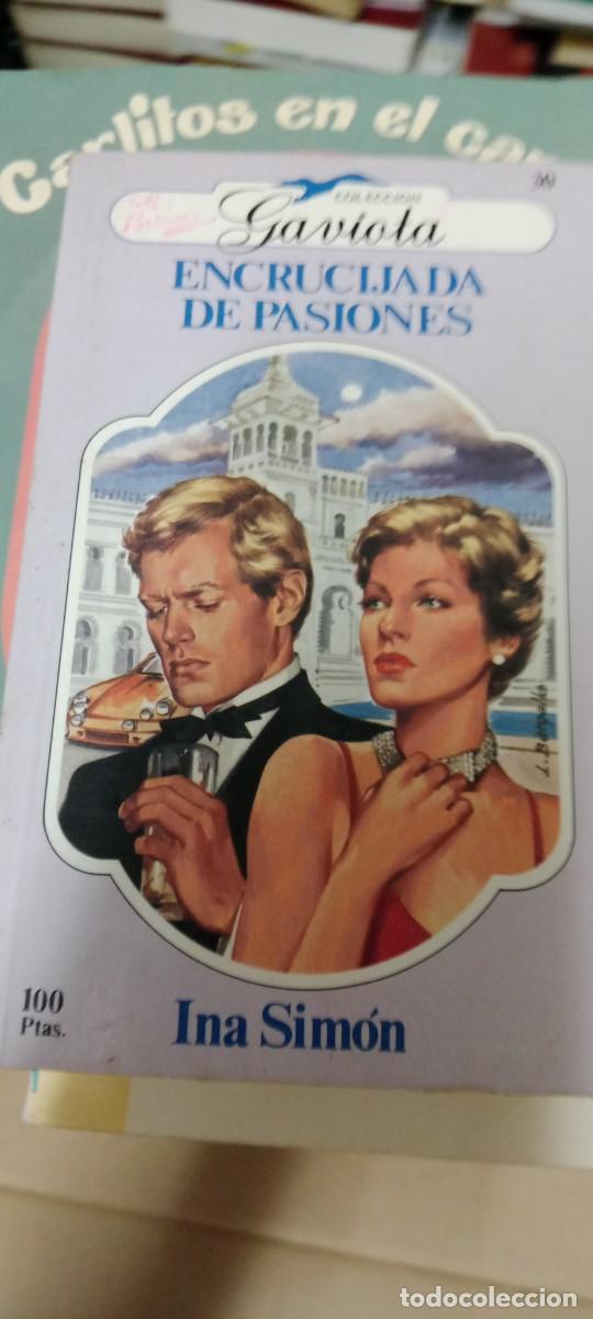 Libros de segunda mano: ENCRUCIJADA DE PASIONES INA SIMON LIBRO G-FORT