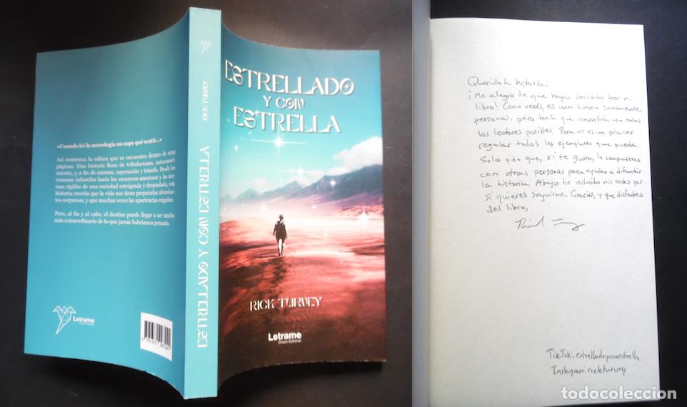Libros de segunda mano: Estrellado y con estrella, por Rick Turvey, con amplia dedicatoria manuscrita a l&aacute;piz. Flatsigned