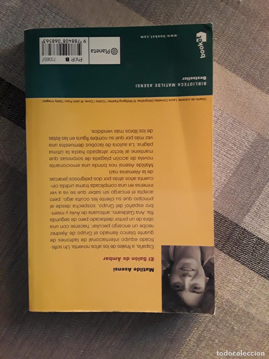 Libros de segunda mano: El Sal&oacute;n de Ambar de Matilde Asensi - Foto 2