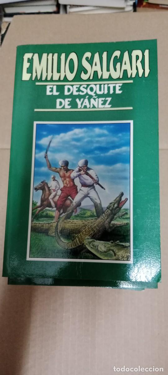 Libros de segunda mano: LOTE DE 9 LIBROS DE LA BIBLIOTECA EMILIO SALGARI ORBY LOS DE FOTO LIBRO TOP-01