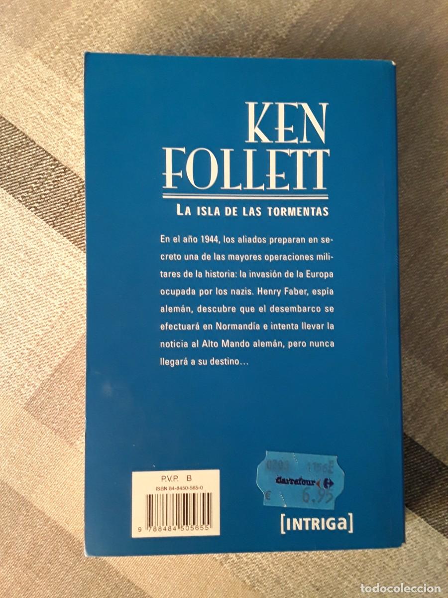 Libros de segunda mano: La isla de las tormentas de Ken Follett - Foto 2