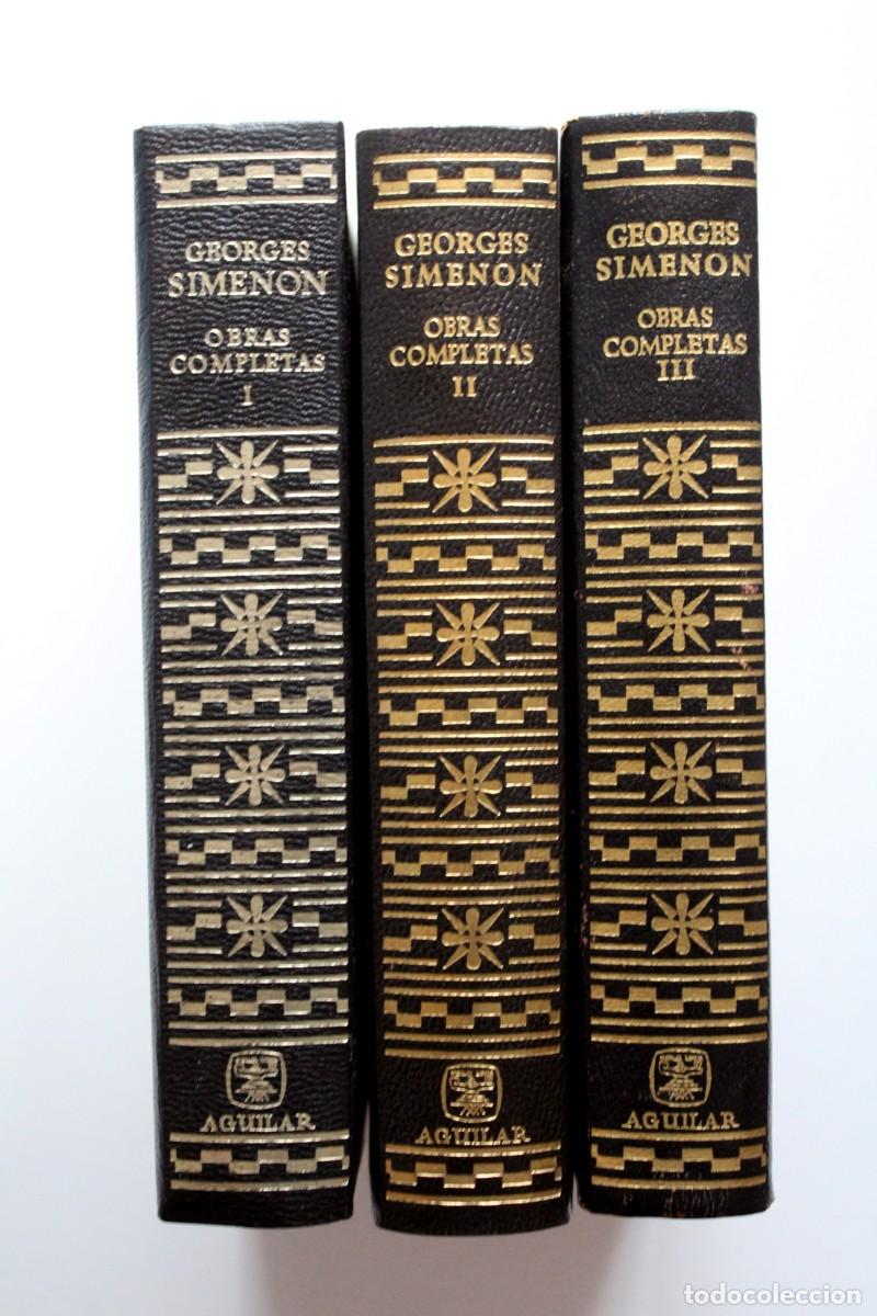 Libros de segunda mano: Georges Simenon - Obras completas i II III - Aguilar
