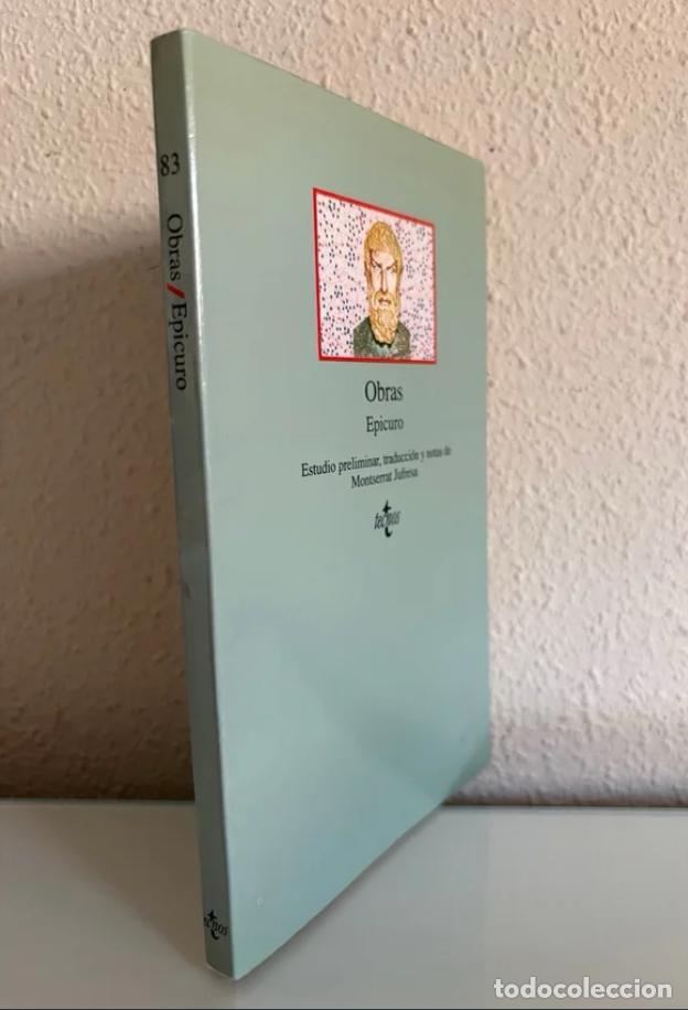 Libros de segunda mano: Epicuro: Obras (Tecnos) - Foto 2