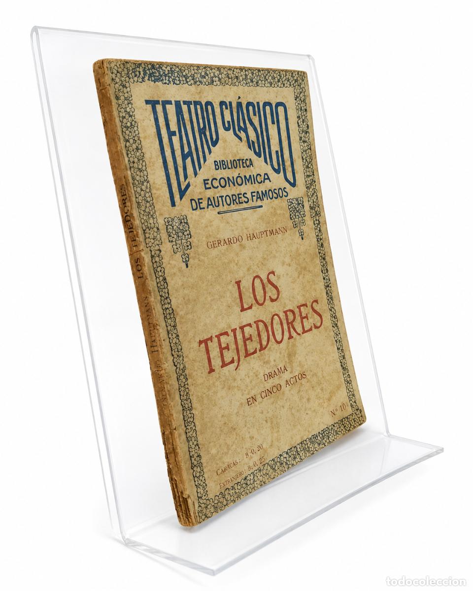Libros de segunda mano: GERHART HAUPTMANN &ndash; LOS TEJEDORES &ndash; TEATRO CL&Aacute;SICO / BIBLIOTECA ECON&Oacute;MICA DE AUTORES FAMOSOS &ndash; LM
