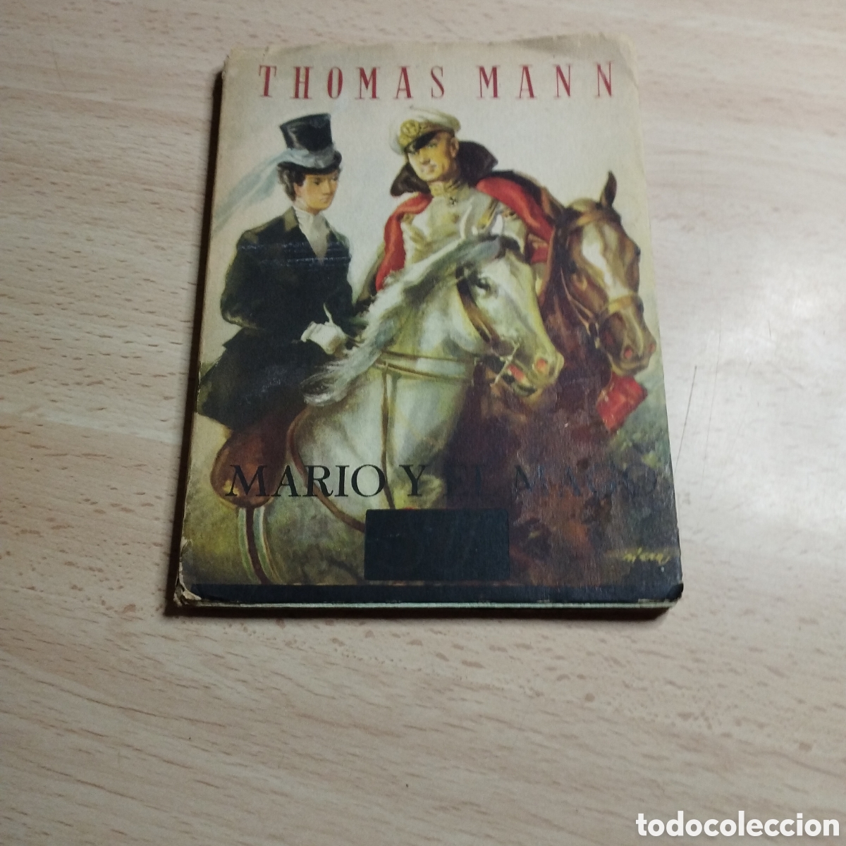 Livros em segunda m&atilde;o: Mario y el Mago. Thomas Mann. Editorial victoria, Colecci&oacute;n Novelas Alemanas.