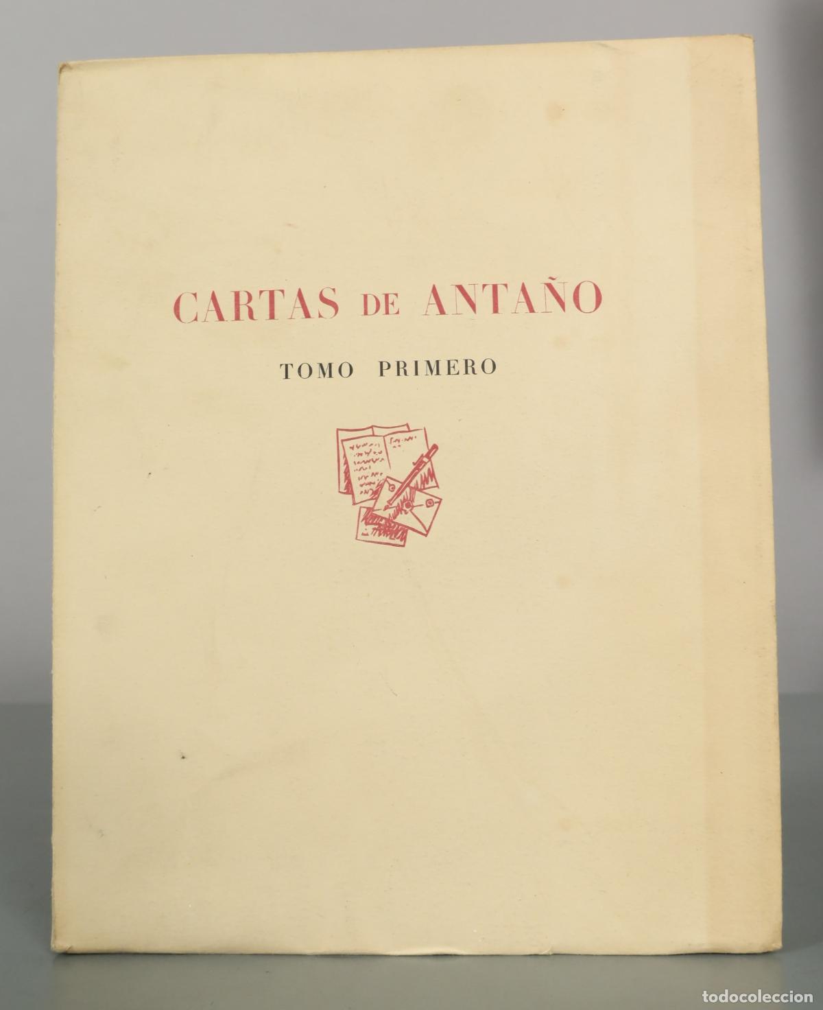 Livros em segunda m&atilde;o: Cartas de anta&ntilde;o - Tomo Primero - A. S. de Larragoiti