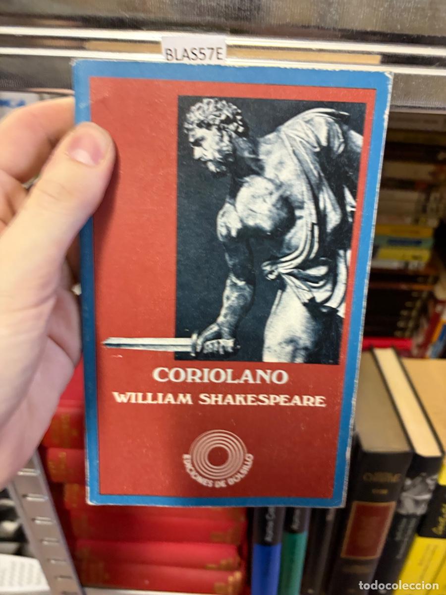Libros de segunda mano: BLAS57E William Shakespeare, Coriolano, Ediciones de Bolsillo