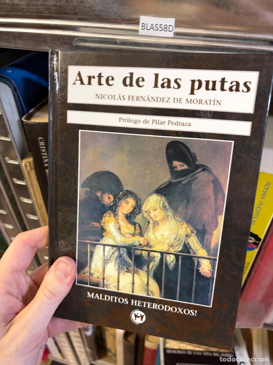 Libros de segunda mano: BLAS58D Nicol&aacute;s Fern&aacute;ndez de Morat&iacute;n, Arte de las putas, pr&oacute;logo de Pilar Pedraza, Malditos Heterodo