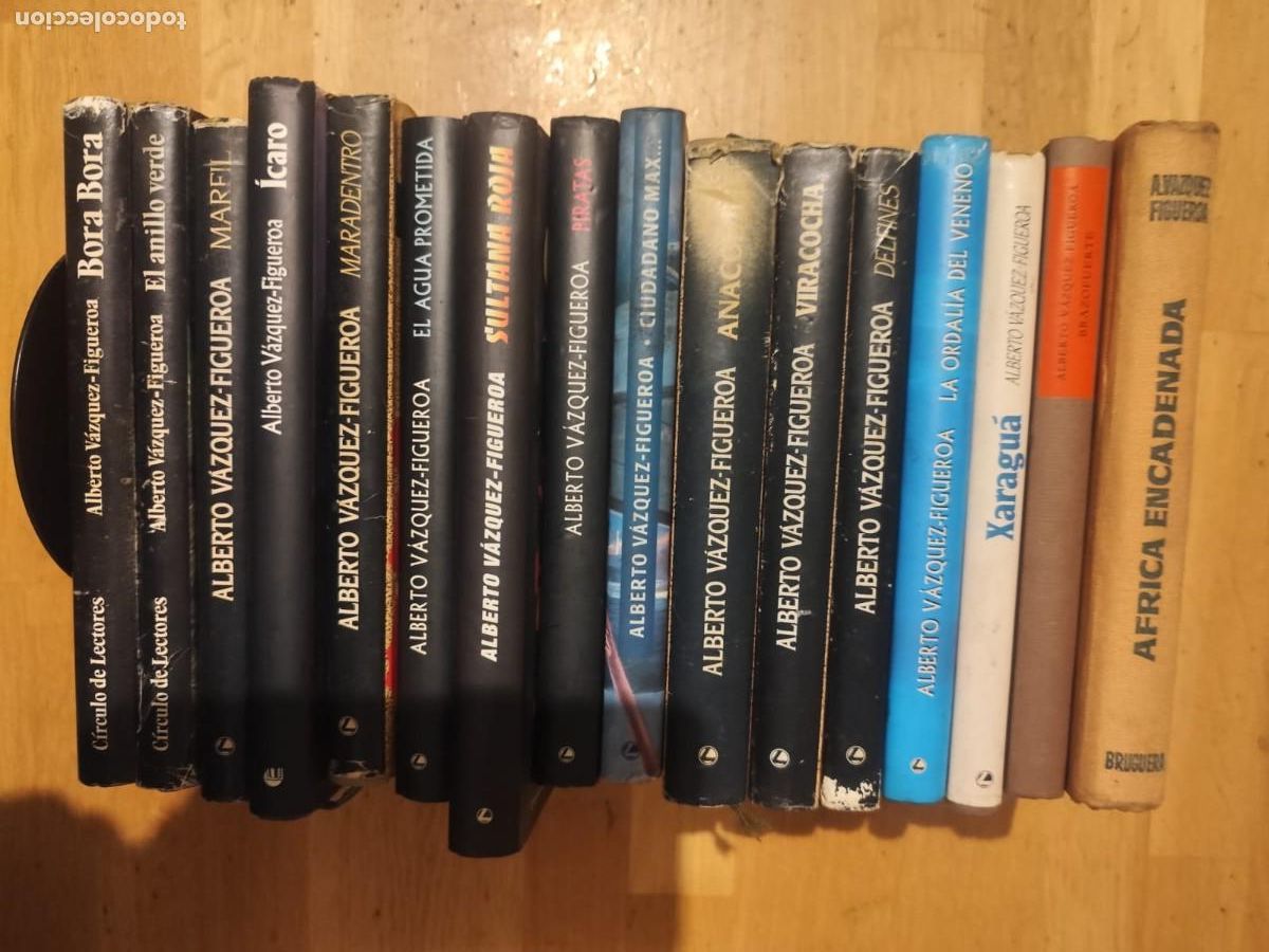 Libros de segunda mano: Alberto V&aacute;zquez Figueroa. 16 libros