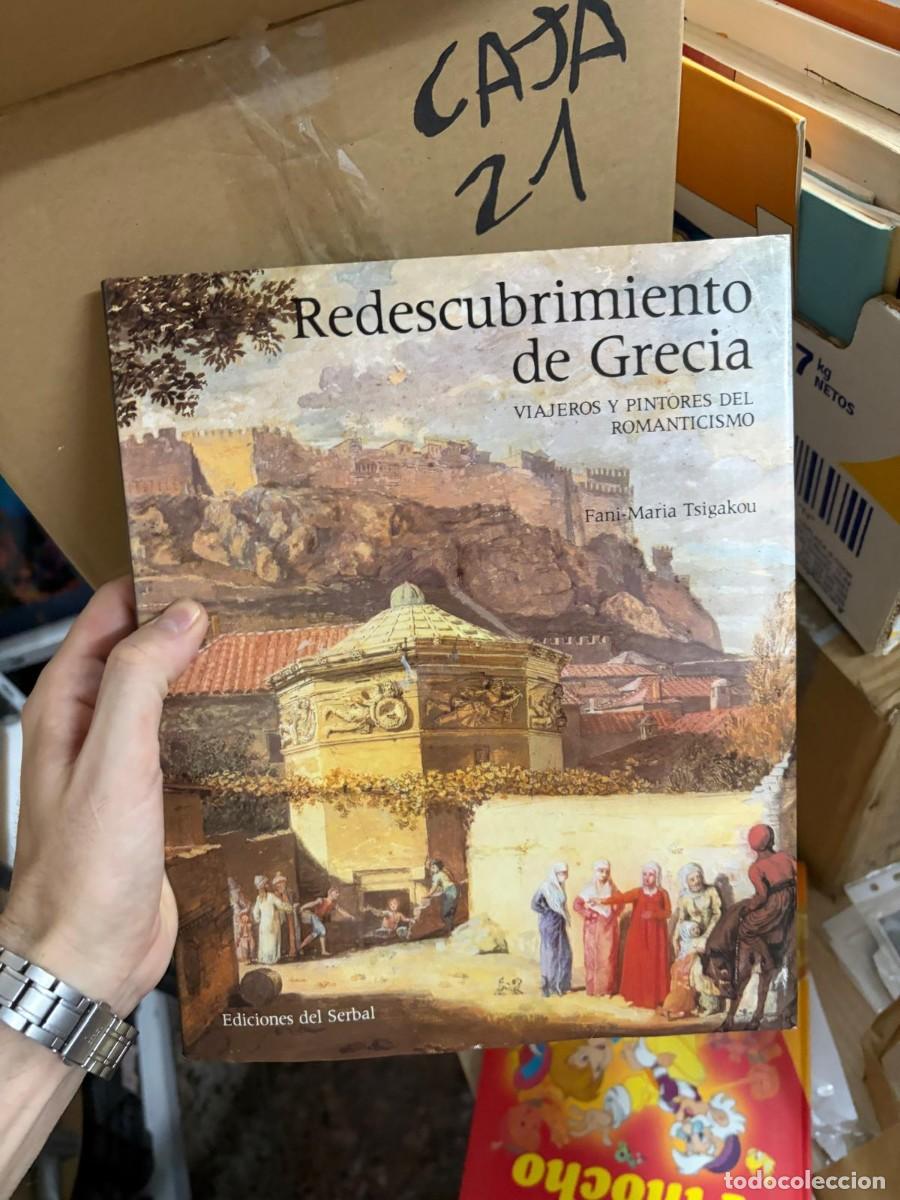 Libros de segunda mano: CAJA21 Redescubrimiento de Grecia Fani-Maria Tsigakou Ediciones del Serbal