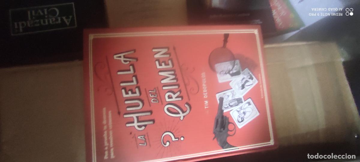 Libros de segunda mano: LA HUELLA DEL CRIMEN - T. DEDOPULOS - PON A PRUEBA TU DESTREZA PARA RESOLVER CR&Iacute;MENE