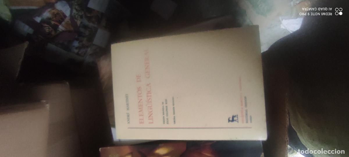 Libros de segunda mano: Elementos de lingu&iacute;stica general.- Martinet, Andr&eacute;