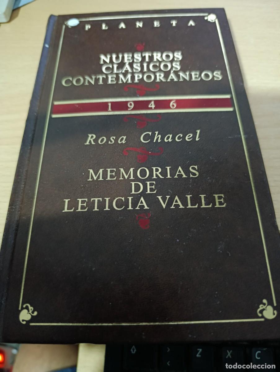 Libri di seconda mano: MEMORIAS DE LETICIA VALLE. ROSA CHACEL. NUESTROS CL&Aacute;SICOS CONTEMPORANEOS. EST32B4