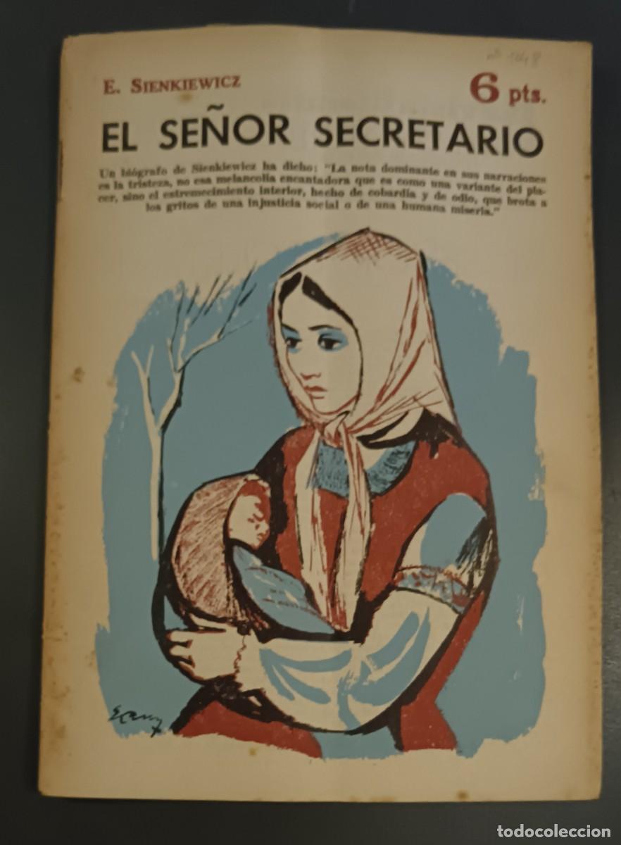 Libros de segunda mano: Novelas y Cuentos-1648-El se&ntilde;or secretario.