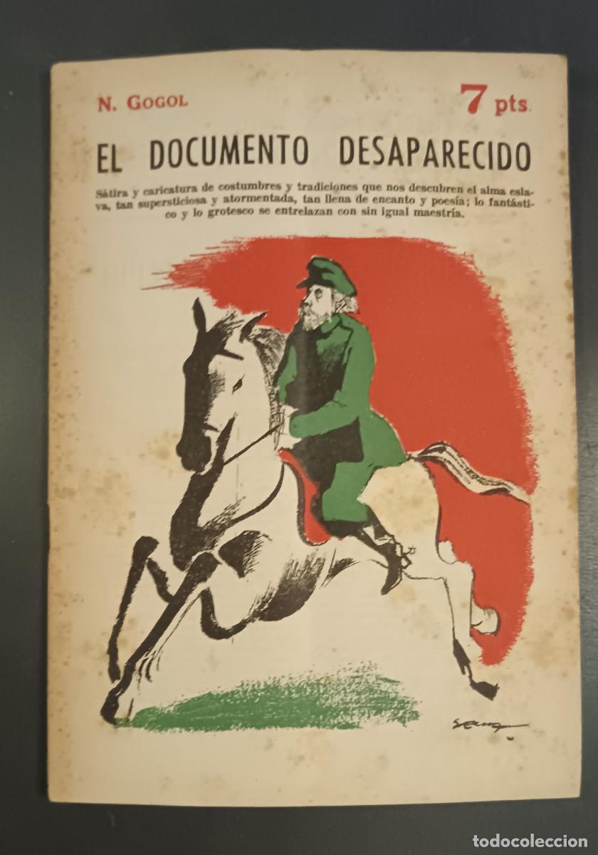 Libros de segunda mano: Novelas y Cuentos-1661-El documento desaparecido.