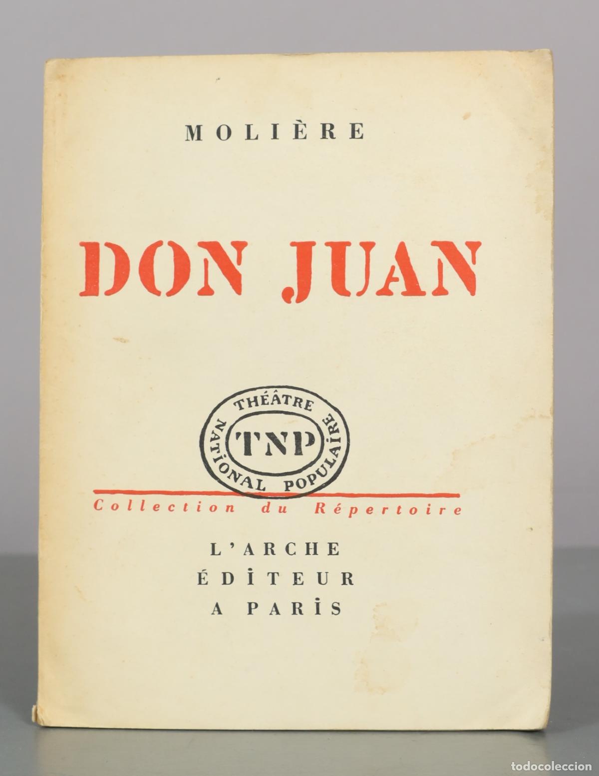Libros de segunda mano: Don Juan - Moli&egrave;re - L'Arche &Eacute;diteur